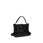 Balmain Black Calf Leather Bos Taurus Handbag