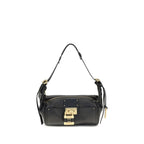 Chloé Black Calf Leather Bos Taurus Shoulder Bag