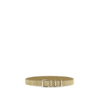 Valentino Garavani Beige Suede Leather Regular Belt