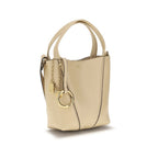 Chloé Beige Calf Leather Bos Taurus Shoulder Bag