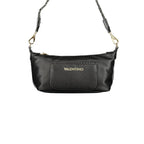 Mario Valentino Nero Polyurethane Women's Bag with Adjustable Shoulder Strap