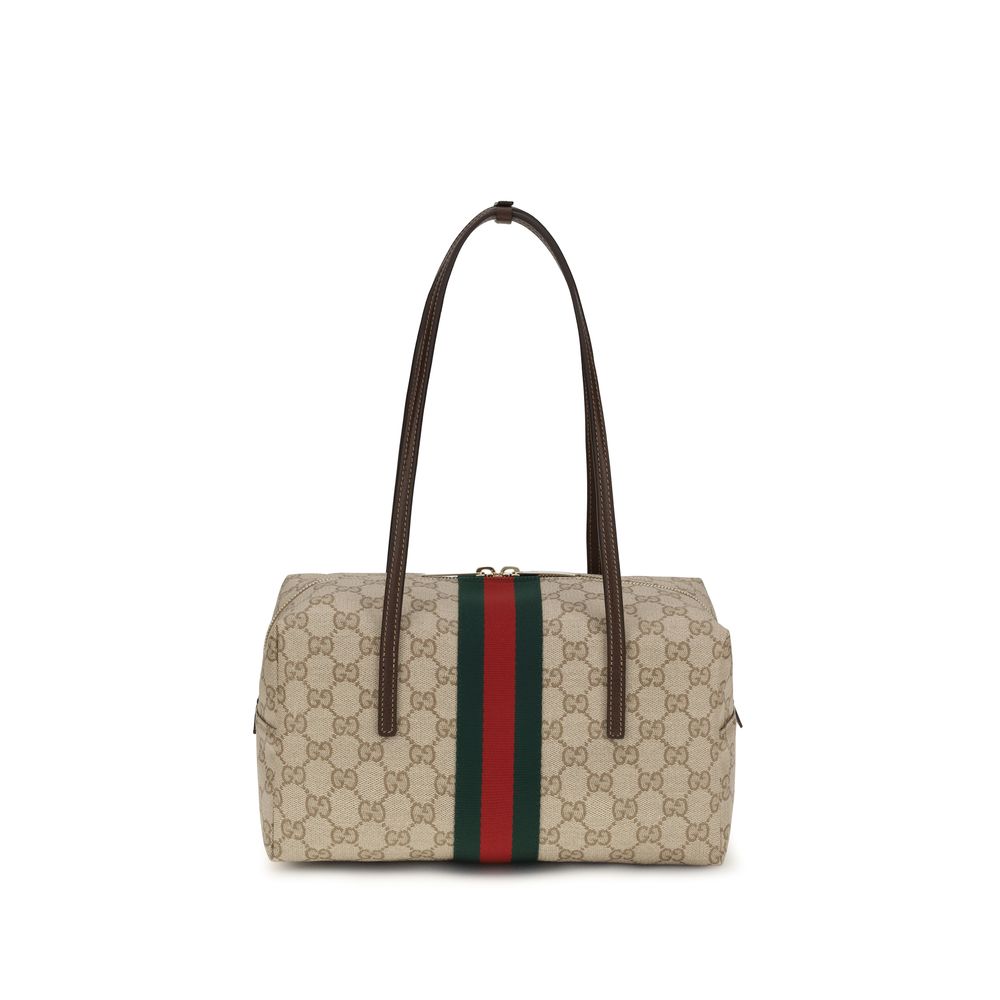 Gucci Beige Fabric Handbag
