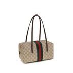 Gucci Beige Fabric Handbag