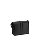 Khaite Black Calf Leather Bos Taurus Shoulder Bag