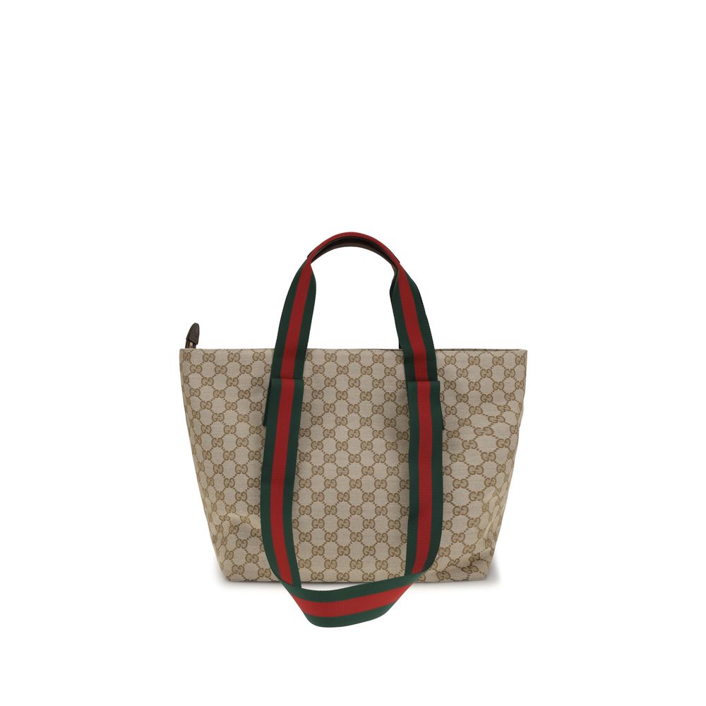 Gucci Beige Fabric Shoulder Bag
