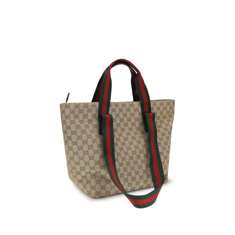 Gucci Beige Fabric Shoulder Bag