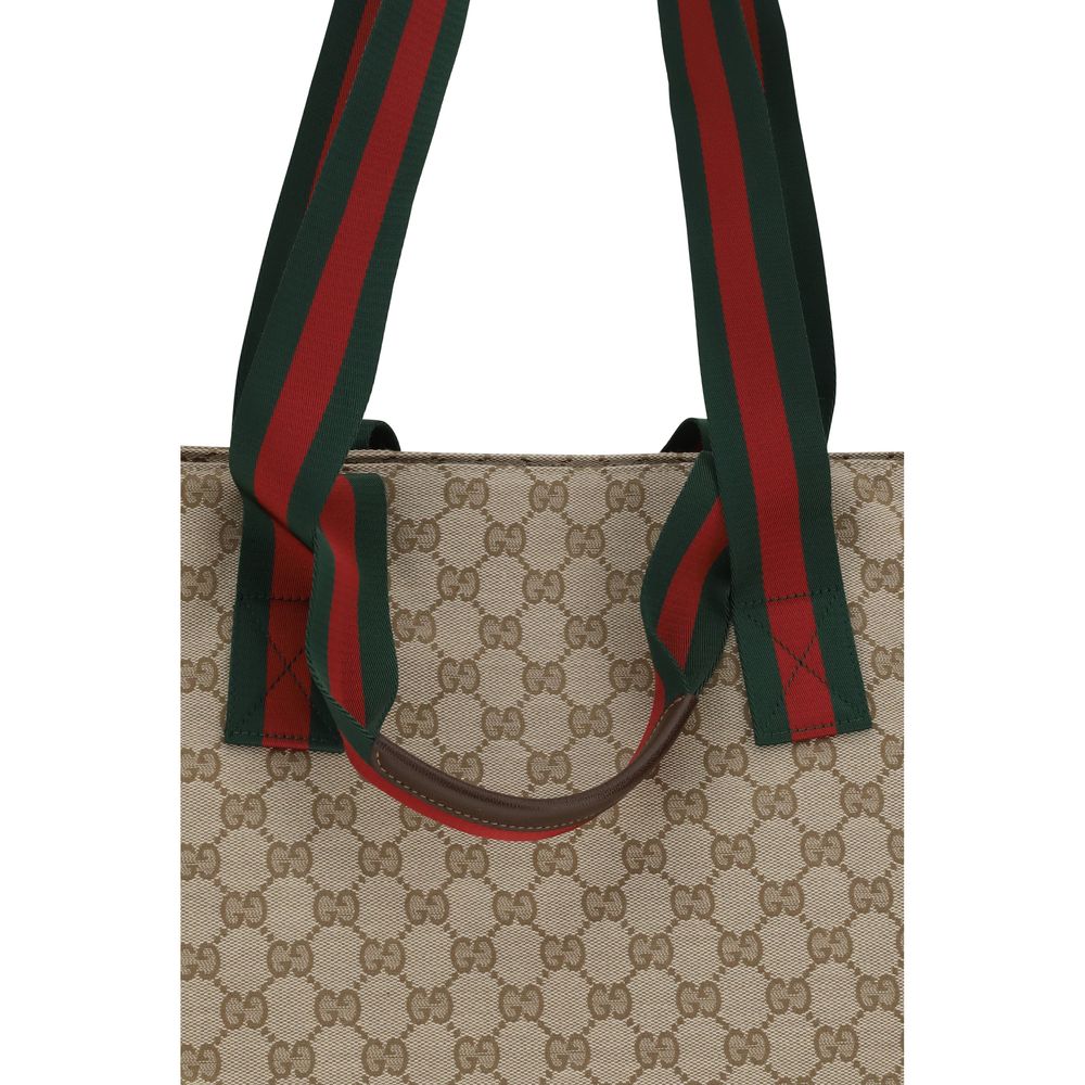 Gucci Beige Fabric Shoulder Bag