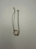 Tiffany & Co. TIFFANY & CO. Silver Bracelet with Double Chain
