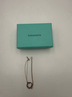 Tiffany & Co. TIFFANY & CO. Silver Bracelet with Double Chain