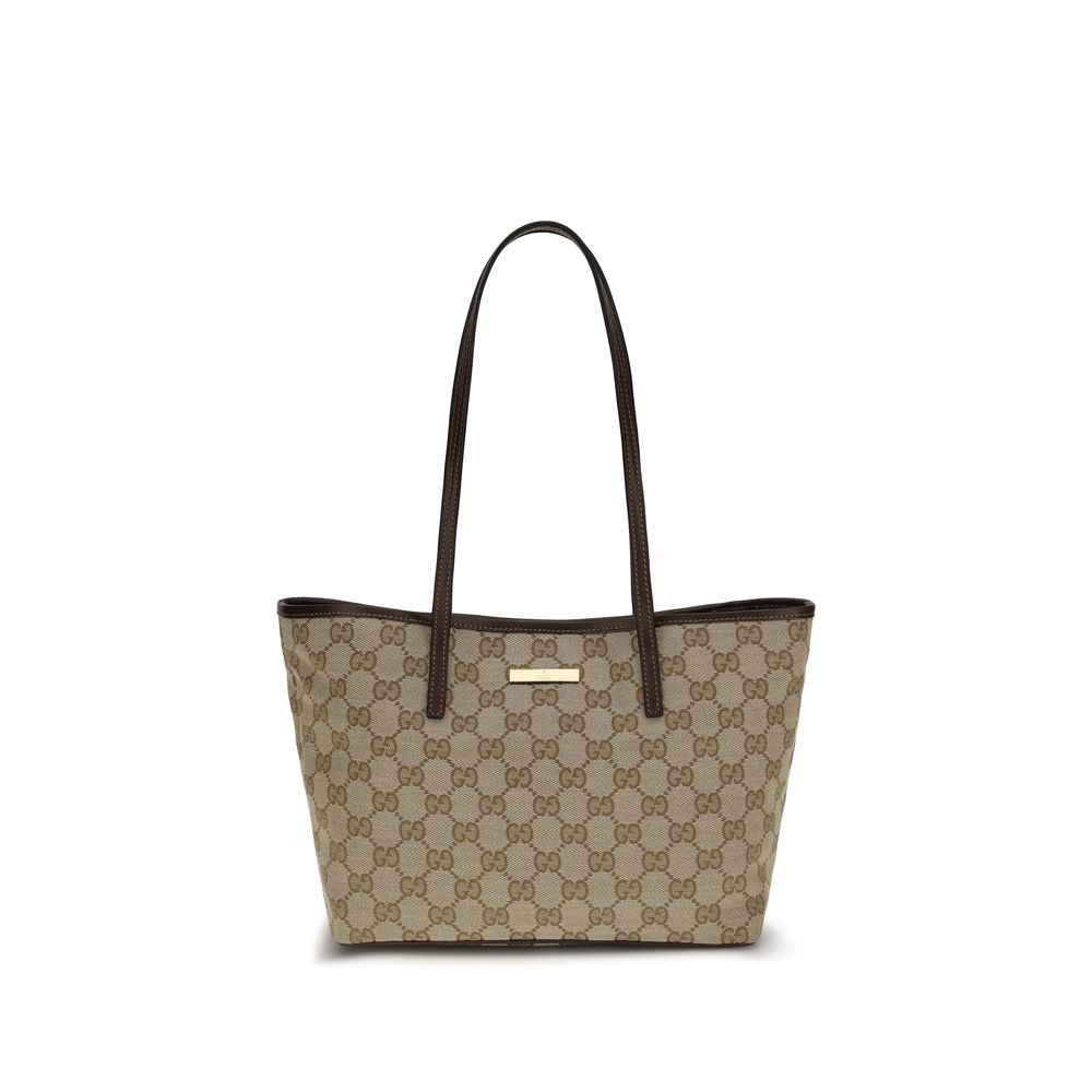 Gucci Beige Fabric Handbag