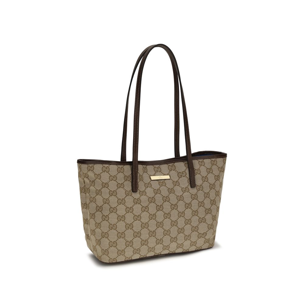 Gucci Beige Fabric Handbag