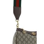 Gucci Brown Cotton Shoulder Bag