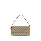 Gucci Brown Fabric Handbag