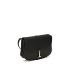 Tom Ford Black Calf Leather Bos Taurus Shoulder Bag