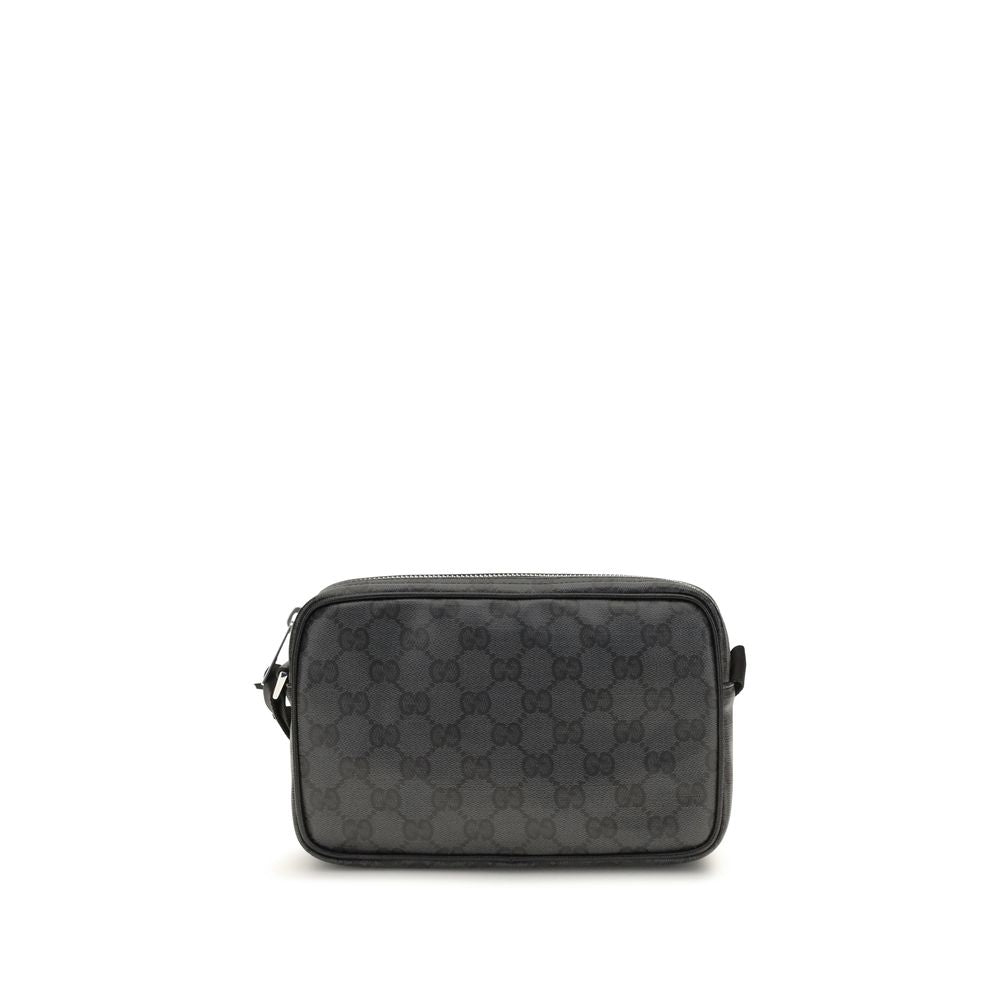 Gucci Black Fabric Shoulder Bag