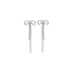 Self-Portrait Silver Brass Earrings
