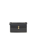 Savette Gray Calf Leather Bos Taurus Shoulder Bag