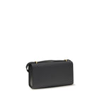 Savette Gray Calf Leather Bos Taurus Shoulder Bag