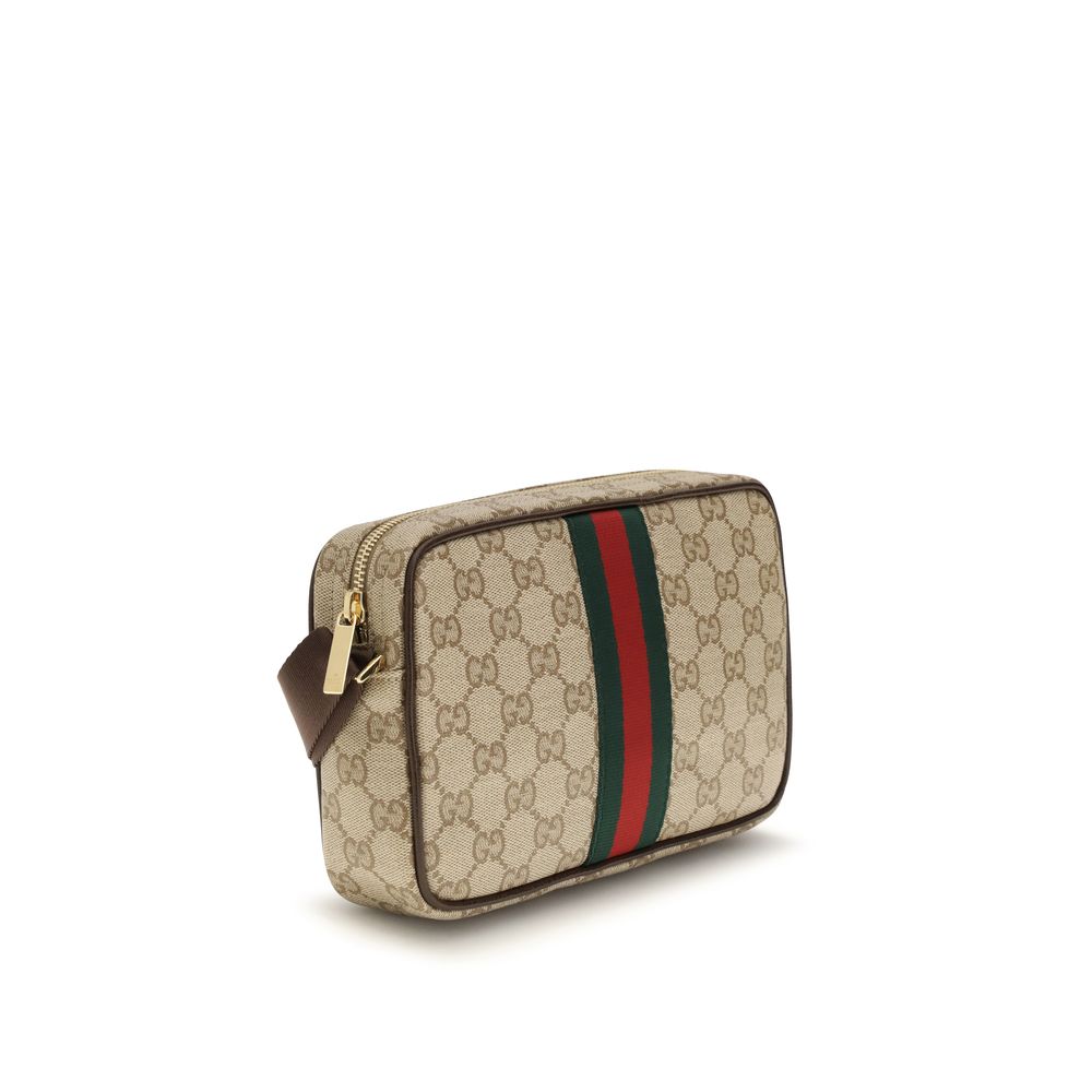 Gucci Beige Fabric Shoulder Bag