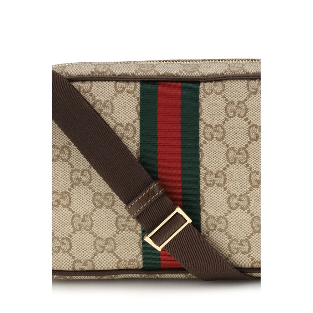 Gucci Beige Fabric Shoulder Bag