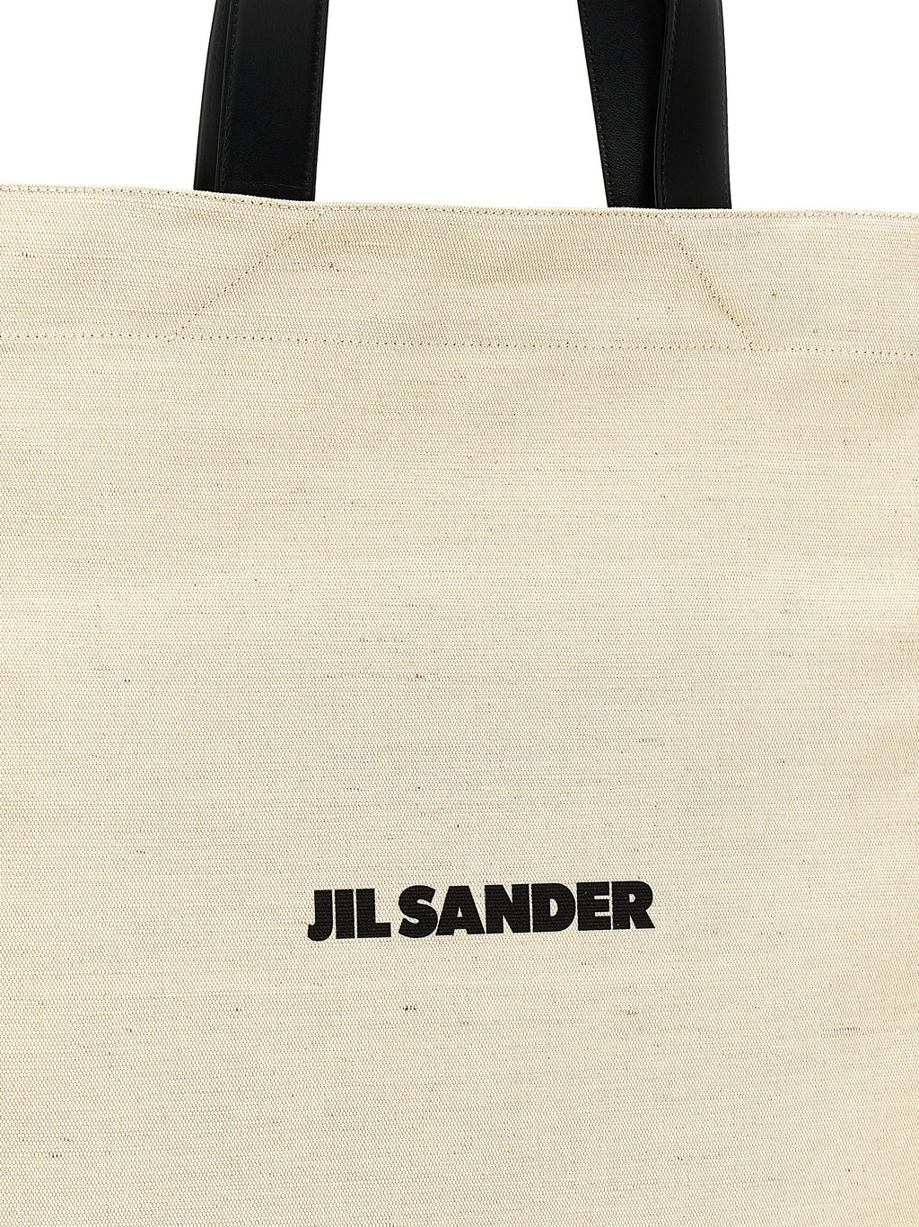 Jil Sander Bicolor Jute Tote Bag