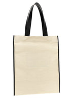 Jil Sander Bicolor Cotton Tote Bag