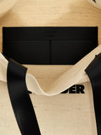 Jil Sander Bicolor Cotton Tote Bag
