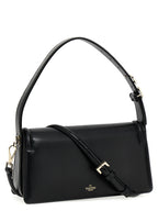 Valentino Garavani Black Leather Shoulder Bag