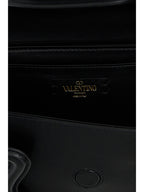 Valentino Garavani Black Leather Shoulder Bag