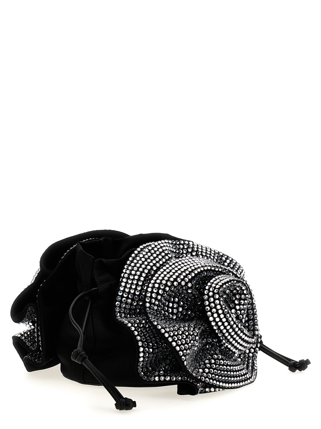 Magda Butrym Black Viscose Crossbody Bag