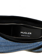 Mugler Multicolor Calfskin Shoulder Bag