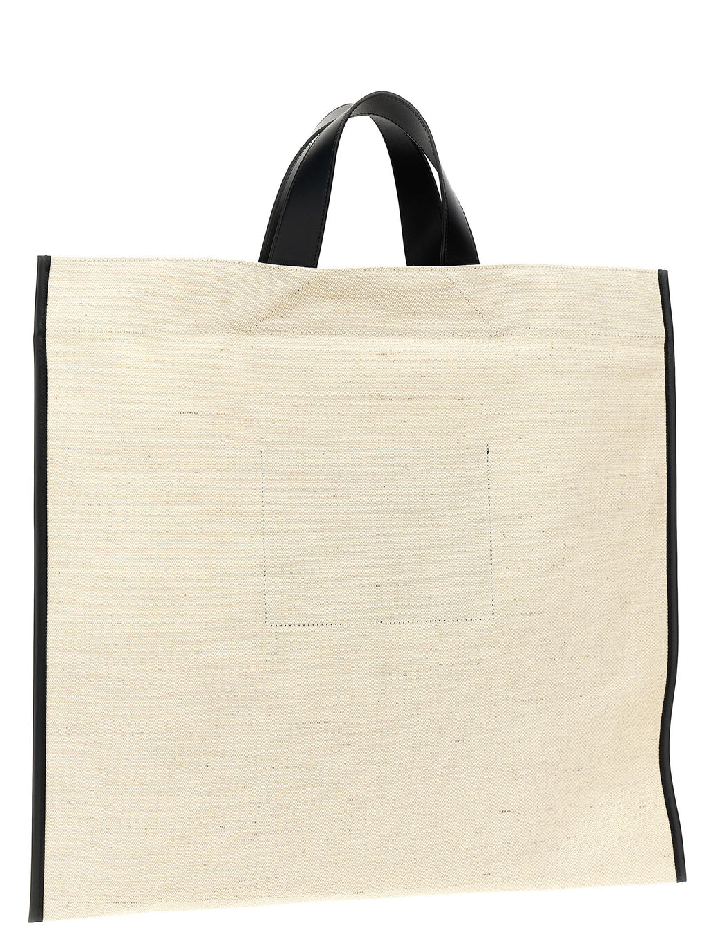 Jil Sander Bicolor Jute Tote Bag