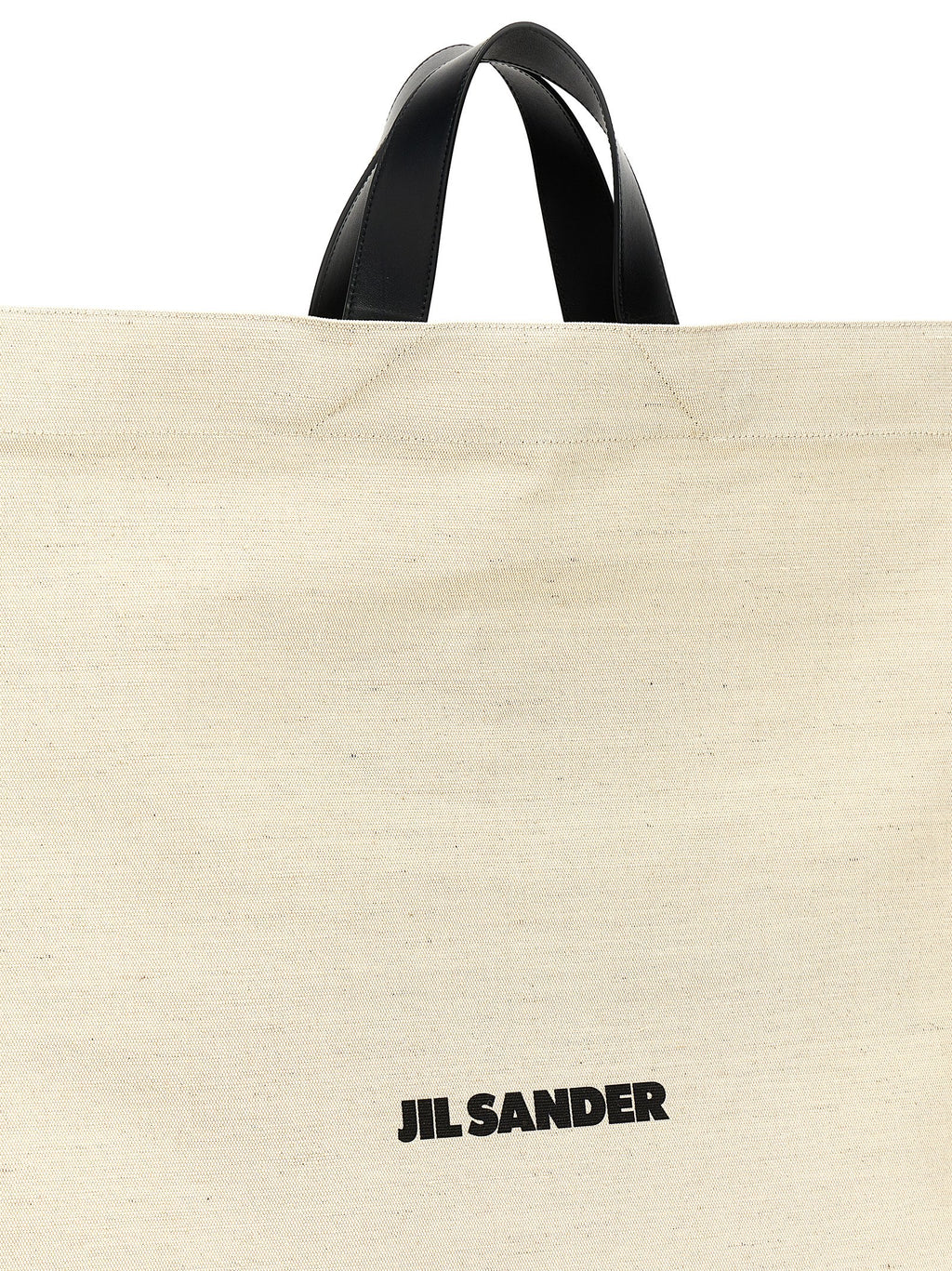 Jil Sander Bicolor Jute Tote Bag