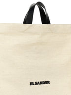 Jil Sander Bicolor Jute Tote Bag