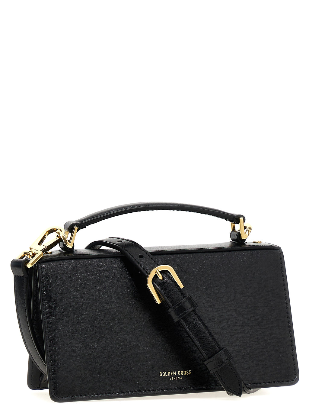 Golden Goose Black Cowhide Handbag