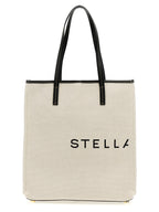 Stella McCartney Beige Cotton Tote Bag