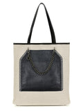 Stella McCartney Multicolor Cotton Tote Bag