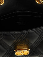 Valentino Garavani Black Lamb Leather Shoulder Bag