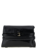Moschino Black Leather Crossbody Bag