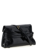 Moschino Black Leather Crossbody Bag