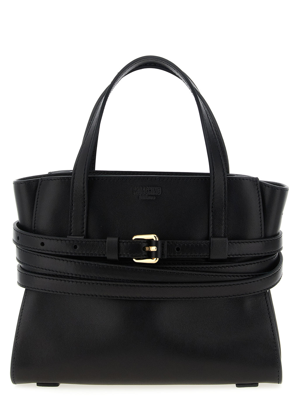 Moschino Black Polyester Handbag