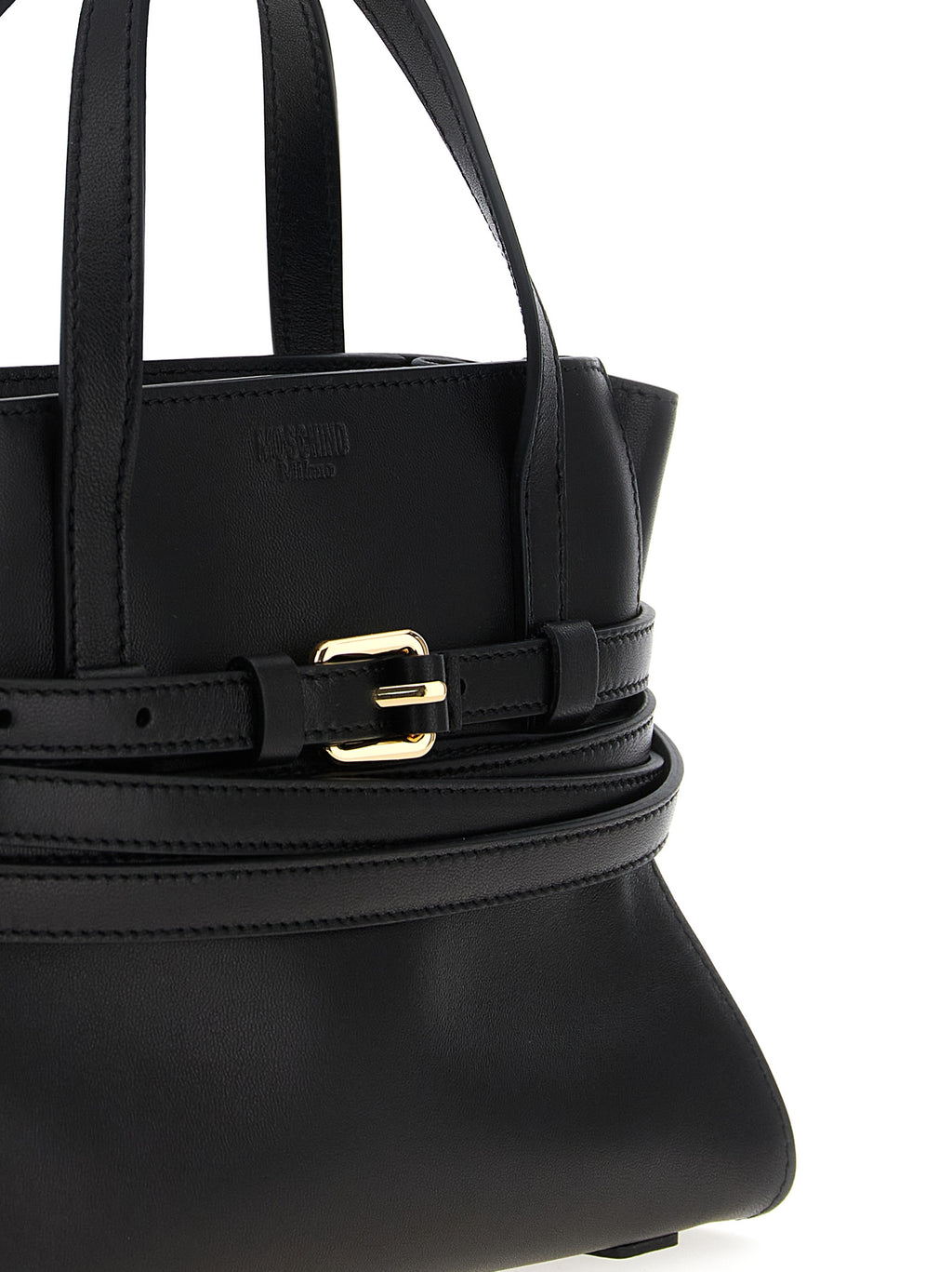 Moschino Black Polyester Handbag