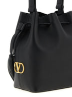 Valentino Garavani Black Calfskin Shoulder Bag
