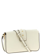 PINKO White Goatskin Crossbody Bag