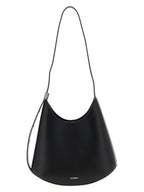 Jil Sander Black Bovine Leather Shoulder Bag