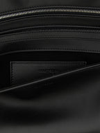 Courrèges Black Cowhide Clutch Bag