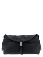 PINKO Black Goatskin Shoulder Bag