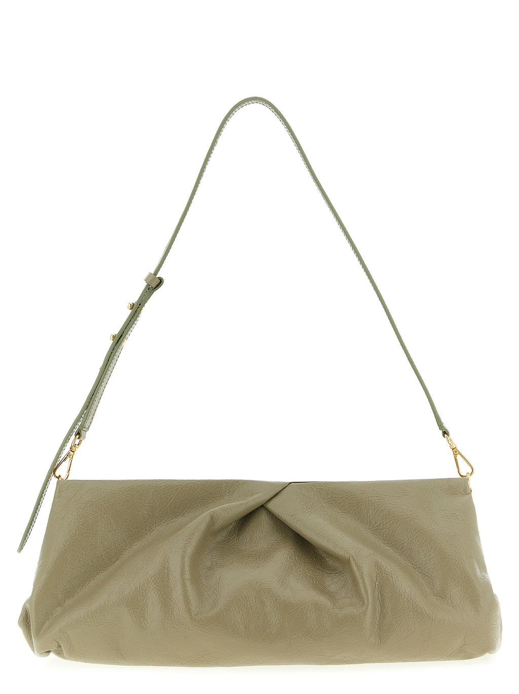 Dries Van Noten Bicolor Calfskin Clutch Bag
