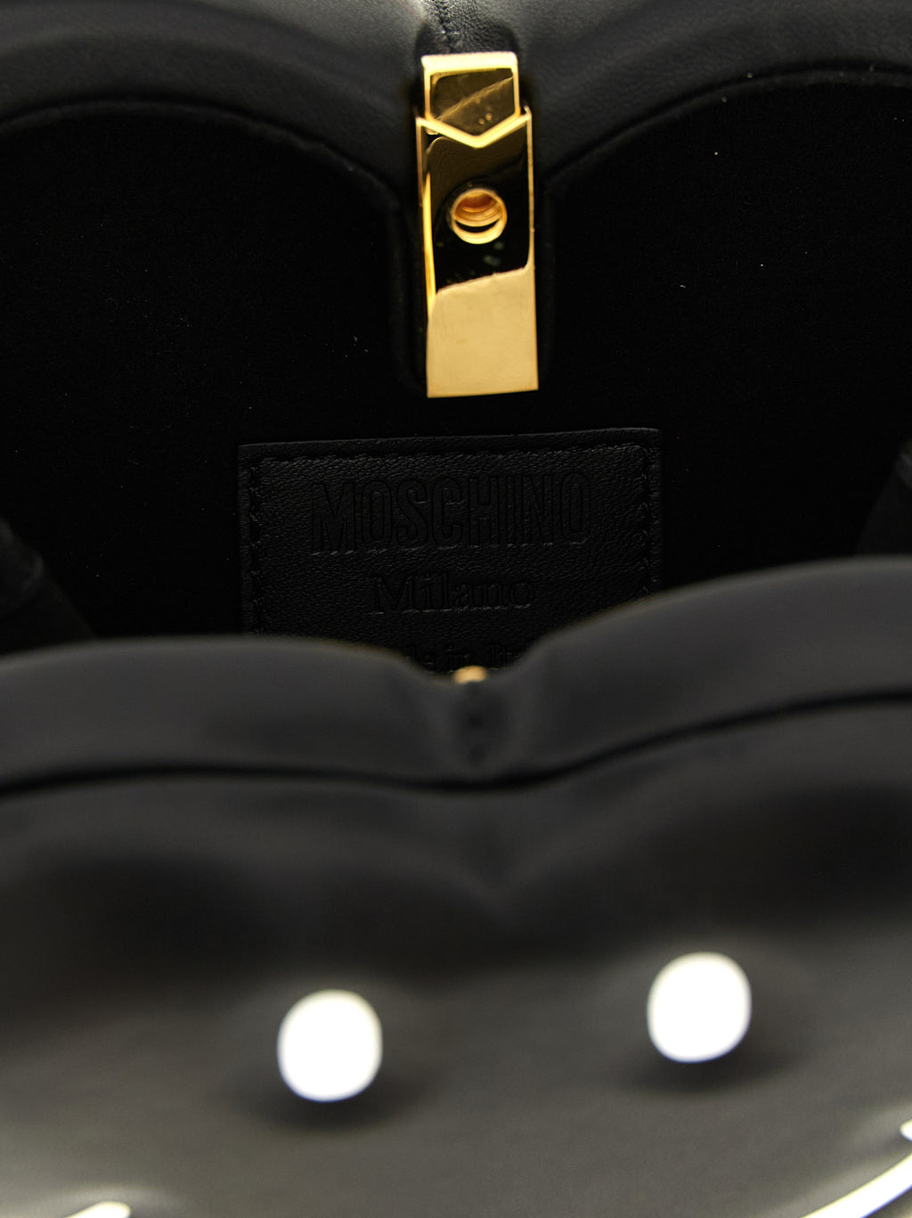 Moschino Black Polyester Handbag