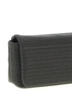 Brunello Cucinelli Black Leather Clutch Bag